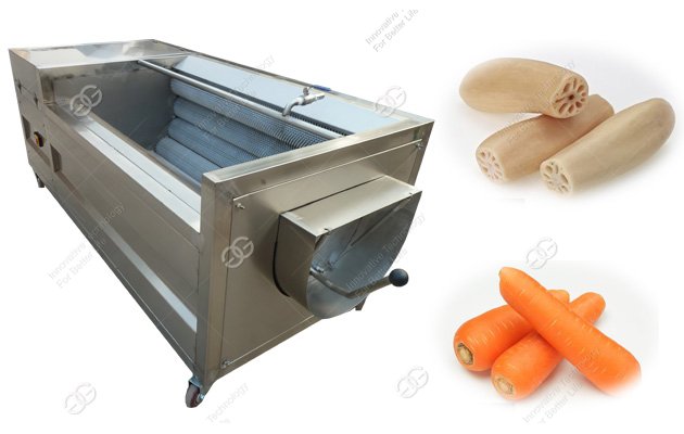 коммерческая машина для чистки моркови